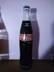 FULL Coca-Cola Collectable Return for Deposit Vintage 16 oz Glass Bottle