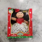 Cabbage Patch Kids 2017 Holiday Edition Dark Hair Red Dress New Sealed