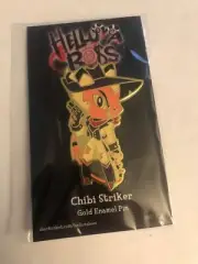 Helluva Boss Chibi Striker Metal Pin Vivziepop (New/Sealed) (Retired)