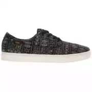 Vans Mens Black White Ludlow Tribes Shoes Size 11.5 us VN-0OKY8VR