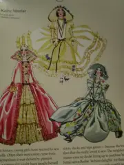 10pg Vtg Commercial Doll Pattern History Article SEWN IN AMERICA / Monier