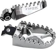 Billet Race Foot Pegs with Springs - Fits: Kawasaki KLR650 1987-2017