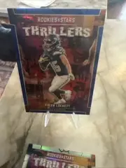 Tyler Lockett Thrillers Card Numbered 49/50 And Thrillers Card