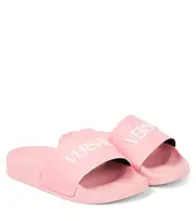 [Versace Kids] Versace Kids Logo slides UK 11 pink
