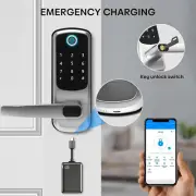 Biometric Fingerprint Digital Keypad Keyless Entry Code Smart Door Lock Home New