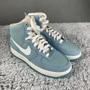 Nike Air Force 1 Sculpt Shoes Women's 7.5 Ocean Cube Blue DQ9325-300 NEW