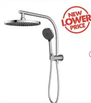 Flexispray WELS 3 Star 9L/min Chrome Havana Short Twin System