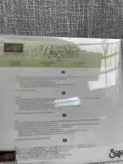 Stampin Up! CAFE BUILDER Framelits Dies for BigShot! NEW (135665)
