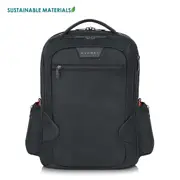 Everki Studio Eco Expandable Laptop Backpack, Made from Plastic Bottles up to 15-Inch