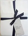 NWT WEST ELM KING WHITE SHEET SET 60% TENCEL LYOCELL, 40% LINEN NWT,