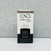 CND Shellac UV LED Gel Nail Polish - Dark Lava - 0.25 oz - #40537