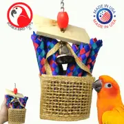 Bonka Bird Toys 1653 Chewy Bag Bird toy cage conure cockatiel parakeet quaker