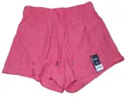 NWT ATHLETIC WORKS WOMENS SIZE XS 0-2 MELON DELIGHT SPACEDYE SUPER SOFT SHORTS