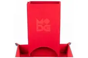 Fold Up Velvet Dice Tower (Red)