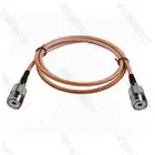 1Meter UHF SO239 Female to Jack RG400 Jumper Coaxial Cable For Antenna Cable 3ft