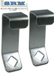 Pair of YETI-RTIC Universal Cooler Lock Down Brackets / STAINLESS STEEL