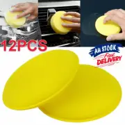 12Pcs Cleaning Pads Foam Polishing Applicator Clean Paint Car Waxing Sponge