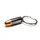 Bullet 9mm 真實手槍子彈鑰匙圈（黑）復古金屬創意造型質感鑰匙扣 個性潮牌合金鑰匙吊飾掛飾 生存遊戲特殊特別裝備