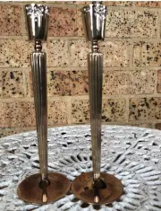 MONIQUE LHUILLIER Royal Doulton Candlestick Set: Golden Set Of Three
