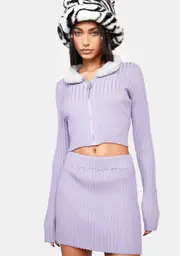 [dELiA*s by Dolls Kill] Cuddle Up Quick Skirt Set