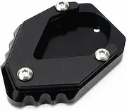 Stand Pad Fit For Kawasaki ZX4R ZX4RR 2023 2024 Motorcycle Accessories Kickstand Enlarge Side Stand Extension Support Pad Lift Stand(Black ZX4R)