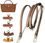 [Zodaqian] With Longchamp Strap Bag Straps Can Be Replaced，purse Straps Replacement，adjustable Design With 4 Extra Button Styles, For Longchamp Strap Bag, Lady