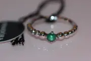 AUTH PANDORA 2020 RAIN FOREST GREEN TOPAZ BEADED RING MAY 198867C05 CHOOSE SIZE
