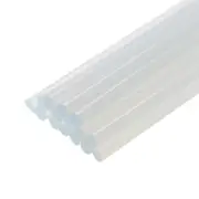 Mini Hot Glue Gun Sticks 8-inch x 0.27-inch for Glue Guns, Clear 15pcs
