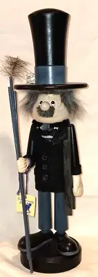 ZIMS 1996 SIGNED Collectible Chimney Sweep Christmas Nutcracker NO LADDER
