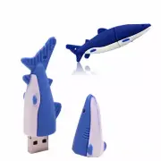 2.0 16gb 32gb 64gb Blue Shark Fish Ocean USB Flash Thumb Drive USA Shipper