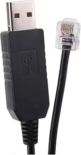 LX200 AUTOSTAR II Telescope Control Cable CP2102 Chip PC RS232 Serial RJ11 RJ12 6P4C Replace Hand Control Cable(3m)