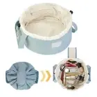 Drawstring Women Makeup Bag Toiletry Organizer Toiletry Beauty Case for Female