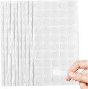VILLFUL Double-Sided Sticky Dots Circle Adhesive Wall Hanging Tape for Posters Reusable Adhesive Dots for Office Home