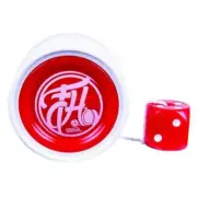 NEW DUNCAN FREEHAND Intermediate Counterweight Yo Yo-Yo White Rim Red Caps