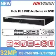 Hikvision DS-7608NXI-I2/8P/SE 8Channel 8CH PoE NVR Surveillance Security System