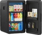 Personal Mini Fridge Cooler, Portable Small Fridge Cooler and Warmer for Bedroom