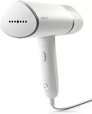 [Philips] 3000 Series Portable Steamer - 1000 W, Compact and Foldable, 120 ml Water Tank Constant Steam Performance 20 g/min, No Ironing Board Required, White (STH3020/10)