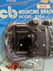 CB Mounting Bracket and Wires. Pyramid PHASE III Model B154. New Old Stock.