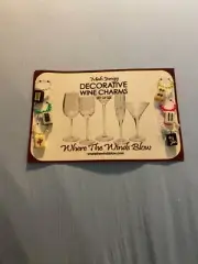 Mah Jongg Decorative Wine Charms Set of 6 (C2)