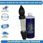 Block Tester BT-500 Combustion Leak Test Kit New Free Shipping AU