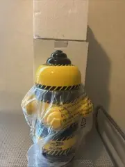 Core & Main 2024 Being ProActive Yellow & Black Fire Hydrant Cookie Jar