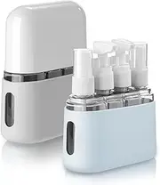 Travel Bottles Set for Toiletries, TSA Approved Travel Containers, 50ml/2oz Leak Proof Travel Size Accessories with Label and Storage Box