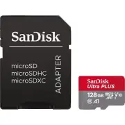 SanDisk Ultra Plus microSDXC 128GB 100MB/s Memory Card Brand New