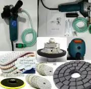 Marble wet polisher grinder B5 B10 B20 B30 stone profiler polishing pad buffer