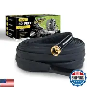 REFGY Flexible Garden Hose 50 FT, Anti-Kink Non-Expandable, Ultra-Lightweight
