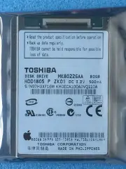 1.8" MK8022GAA HDD1805 5MM ZIF Hard Disk Drive 80GB For iPod Classic 6th gen
