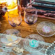Complete Set Eeveelutions Glass Pokemon EIEVUI & Starlight Night Ichiban Kuji