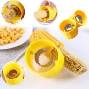 Kitchen Corn Cob Stripper Splitter Remover Thresher Cob Magic Corn Cutter Peeler