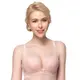 思薇爾 柔塑曲線系列B-E罩背心型蕾絲集中包覆塑身女內衣(甜點粉)