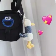 Cartoon Cute Plush Ugly Duck Keychain Toy Soft Key Ring Lady Girl Charm Bag P CR